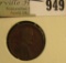 1914 S Lincoln Cent, Very Good.