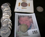 (12) 1970 D Jefferson Nickels, BU; 1838 & 1888 Seated Liberty Dimes; & 1874 U.S. Three Cent Nickel i