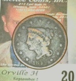 1842 U.S. Large Cent. VG.