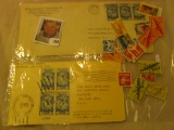 (26) different Old Air Mail Stamps. & a pair of Admiral Byrd Special Stamped covers.