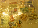 (20) Miscellaneous 8c Stamps; & (40) Blocks of Four U.S. Stamps.