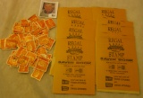 (9) Unused Regal Stamp books without Stamps; (70) Spanish Stamps (all of the same type).