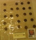 Pack of (25) old Lincoln-Head-Wheat back Cents Issued to commemorate the 100th Anniversary of Lincol