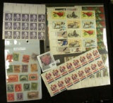 (18) Older Higher Value U.S. Stamps, used; & (77) Mint U.S. Stamps with a total face value of $5.92.