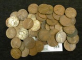 (50) Mixed Wheat Cents all dating prior to 1940.