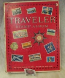 Old Stamp Collection in a 