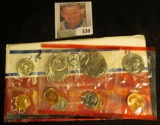 1987 U.S. Mint Set in original cellophane and envelope. The only way to get the Kennedy Half Dollars