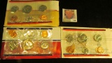1986, 87, & 88 U.S. Mint Sets. Original as issued.