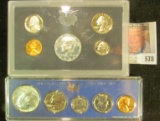 1966 U.S. Special Mint Set in original Plastic; & 1970 S Silver Proof Set.