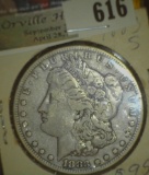 1883 San Francisco Mint Morgan Silver Dollar.