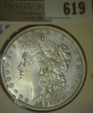 1882 New Orleans Mint Morgan Silver Dollar.