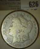 1883 P Morgan Silver Dollar.