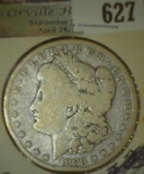 1883 P Morgan Silver Dollar.