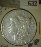 1891 New Orleans Mint Morgan Silver Dollar.