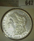 1898 P Morgan Silver Dollar.