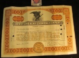 1946 Stock Certificate for 100 Shares 