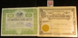 Pair of attractive Mining Stock Certificates: 