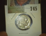 1936 P Buffalo Nickel, BU.