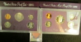 1985 S & 88 S U.S. Proof Sets in original holders as issued.