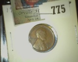 1911 S Lincoln Cent, VG.