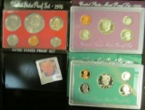 1976 S, 89 S, & 94 S U.S. Proof Sets in original holders as issued.