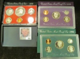 1973 S, 93 S, & 98 S U.S. Proof Sets in original holders as issued.