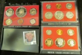 1974 S, 80 S, & 82 S U.S. Proof Sets in original holders as issued.