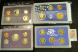 1987 S, 88 S, & 2001 S U.S. Proof Sets in original holders as issued.