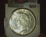 1926 P U.S. Silver Peace Dollar. Super nice.