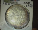 1882 O Morgan Silver Dollar, 'Doc' called this a date shift.