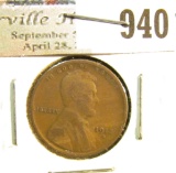 1913 S Lincoln Cent, Good.