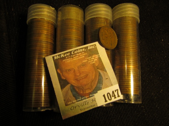 (4) Rolls of Canada small Cents, which I did not have time to sort.