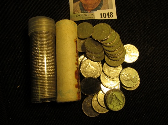 Approximately $13 face value in Canada Dimes, which I did not have time to sort.