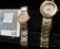 2 better two-tone ladies wristwatches, Citizen and Roven Dino (Swiss)