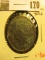 1846 Large Cent, G+, porous and toned, G value $20