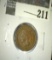 1883 Indian Head Cent, VF, value $10