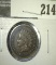 1886 Type 1 Indian Head Cent, F, value $20