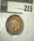 1888 Indian Head Cent, XF, 4 full diamonds, Value $22