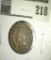 1894 Indian Head Cent, F, better date, value $15