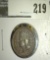 1896 Indian Head Cent, VF+, value $10