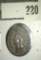 1897 Indian Head Cent, VF+, value $8