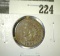 1901 Indian Head Cent, XF, value $10