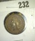 1909 Indian Head Cent, XF, 4 full diamonds, value $25