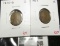 2 Lincoln Cents, 1915-D VG & 1915-S VG, semi-key date, value for pair $28