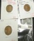 3 Lincoln Cents, 1917 XF, 1917-D XF, condition rarity, tough in higher grades!, 1917-S repunched min