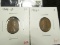 2 Lincoln Cents, 1926-D F+ & 1926-S F, semi-key date, value for pair $17