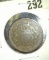 1866 2 Cent Piece, XF, bold 