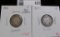 2 Barber Dimes, 1903 F scratch reverse & 1903-O VG, value for pair $12