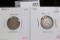 2 Barber Dimes, 1905-S G & 1906 F+ toned, value for pair $10