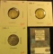 3 Mercury Dimes, 1940, 1940-D & 1940-S, all grade XF, group value $9+